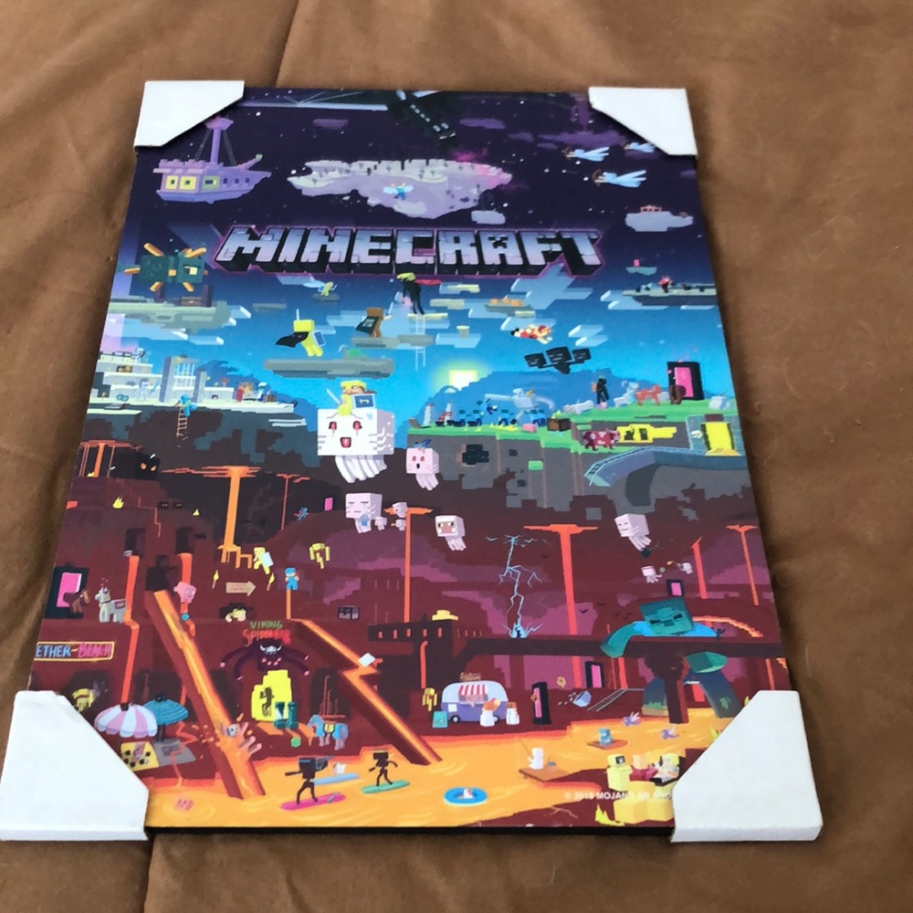 MineCraft wall hanging picture⛏⛏⛏⛏⛏